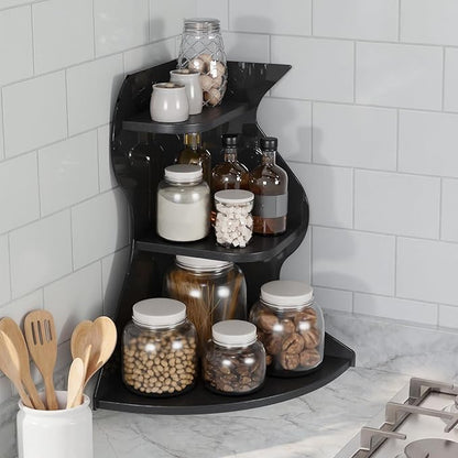 Bathroom Counter Organizer, Corner Bathroom Counter Organizer, Vanity Organizers - Image 4