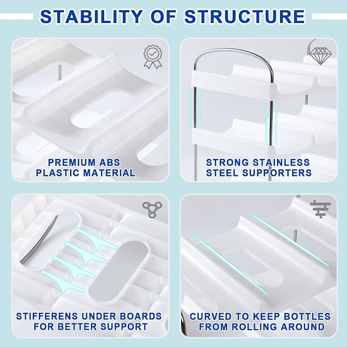LANDNEOO Stackable Water Bottle Organizer Holder - Image 6
