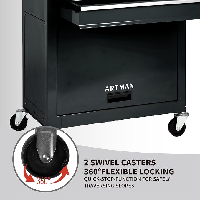 8-Drawer Rolling Tool Chest - Image 7
