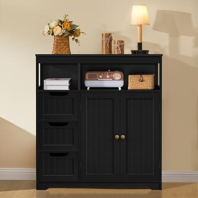 Yaheetech Small Bathroom Storage Cabinet - Image 8
