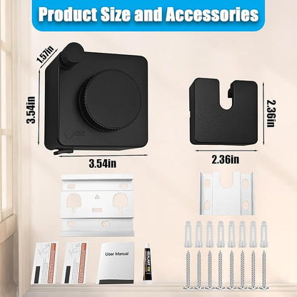 Retractable Clothesline, Non-Sagging Wall Mounted Laundry Line, Space-Saving - Image 2
