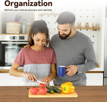 Drawer Shelf Liner for Kitchen Cabinets, Non Adhesive Slip Resistant Shelf - Image 6