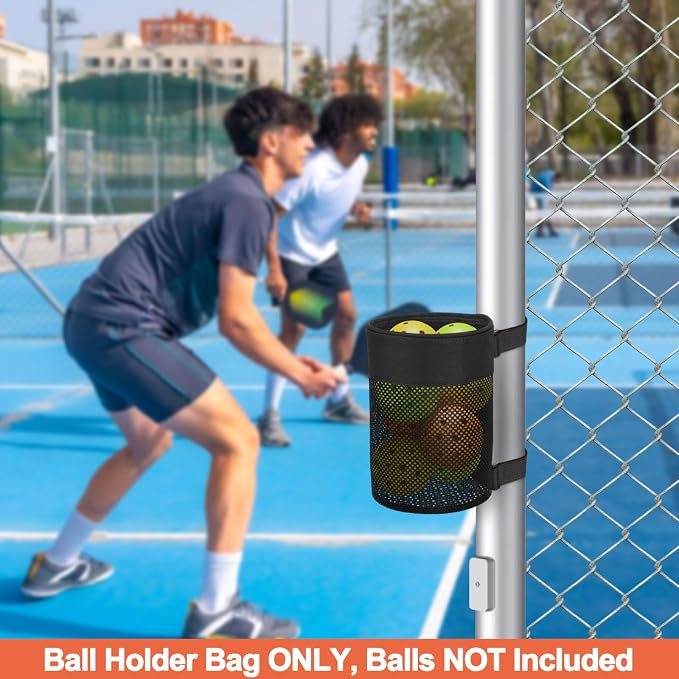 Cosmos Pickleball Ball Holder Adjustable Hanging Bag - Image 6