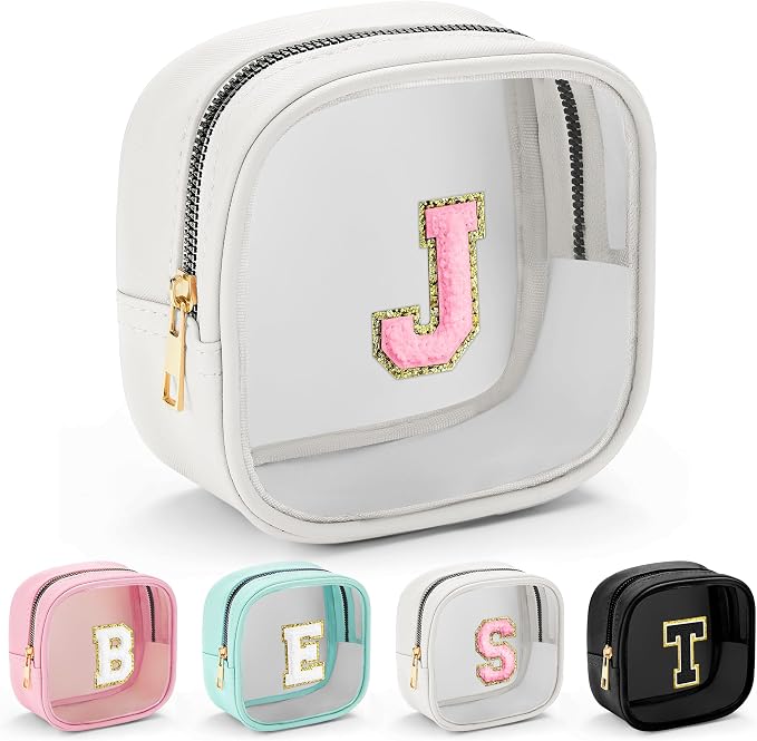 YOOLIFE Initial Make Up Bag Travel Toiletry Bag by YOOLIFE