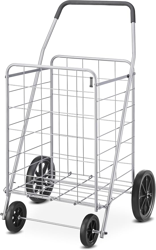 Whitmor Deluxe Utility Foldable Shopping Cart by Whitmor