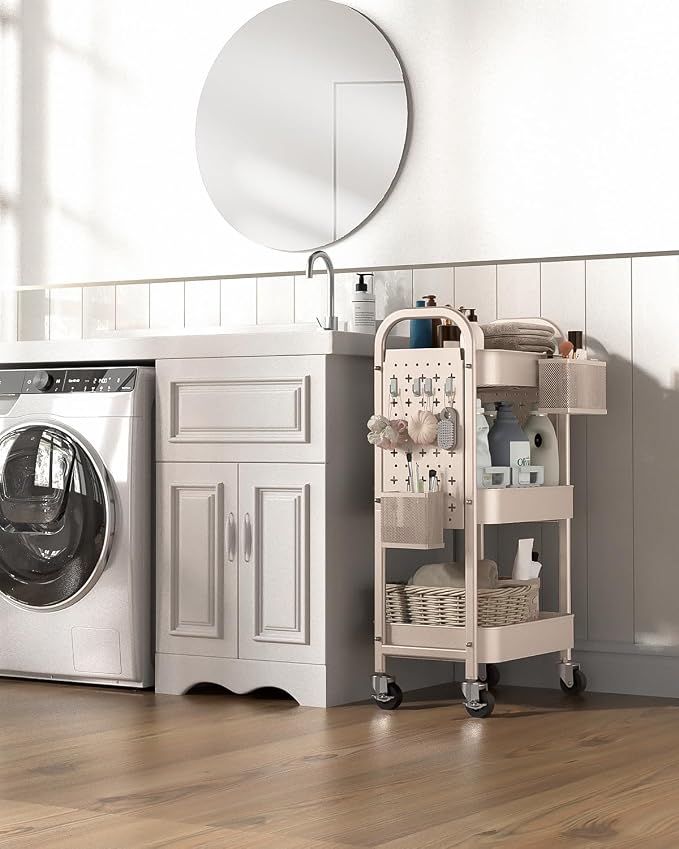 ALVOROG 3 Tier Rolling Cart - Image 9