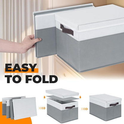 Criusia 8 Pack Closet Storage Bins - Image 7