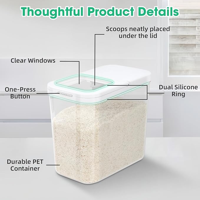 TBMax Rice Flour Storage Container - Image 4