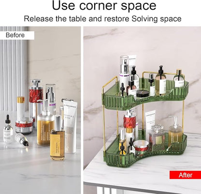 GTI 2 Tier Bathroom Counter Organizer, Makeup Organizer Perfume - Image 4