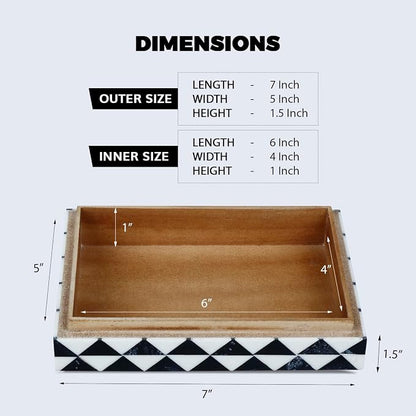 Handicrafts Home Decorative Box 5x7 – Photo Storage Box, Jewelry Organizer - Image 2