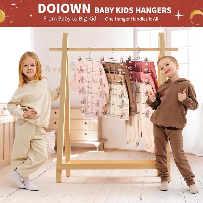 DOIOWN 6-Tier Baby Hangers - Image 2