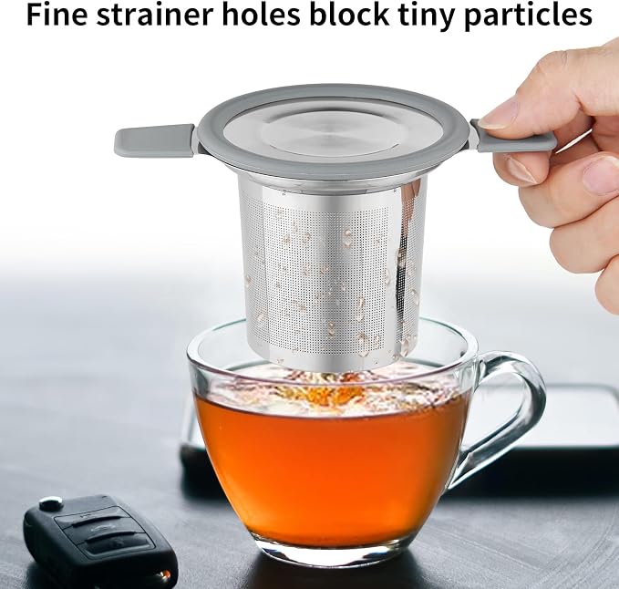 Ohtomber Stainless Steel Fine Mesh Tea Infuser - Image 3
