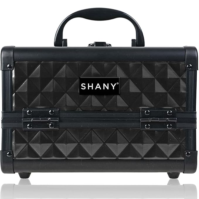 SHANY Chic Makeup Train Case Cosmetic Box Portable Makeup Case Cosmetics Beauty by SHANYCosmetics