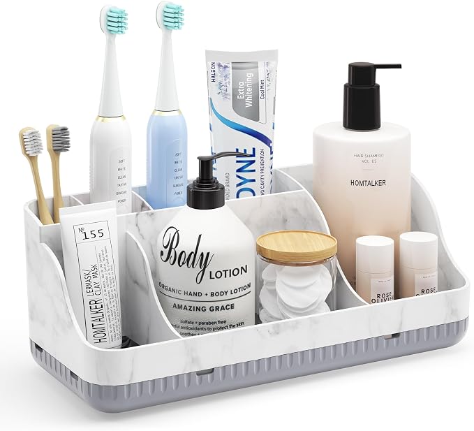 Bathroom Counter Organizer and Storage by Homtalker