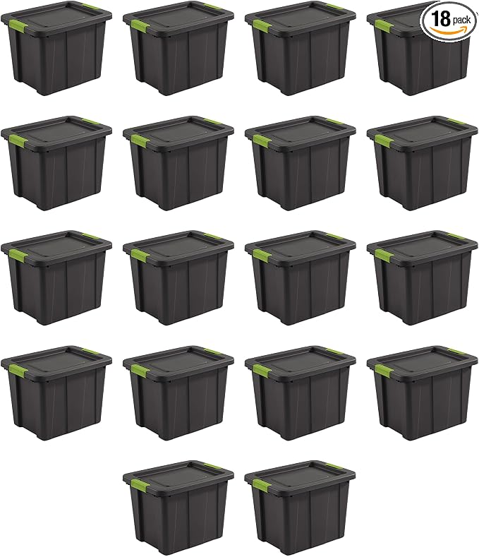 Sterilite 18-Pack Storage Bins by Sterilite