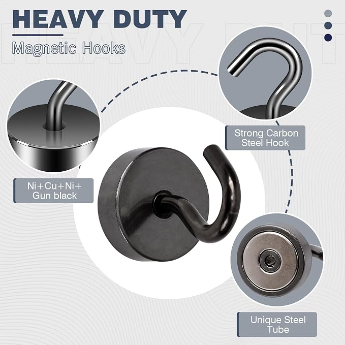 Neosmuk Magnetic Hooks Steel Tube Design - Image 5