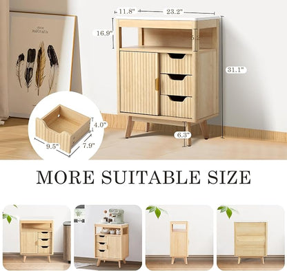 Grepatio Bathroom Storage Cabinet - Image 7