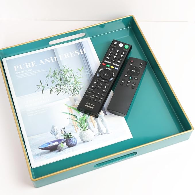 Spsyrine Green Decorative Serving Tray - Image 5