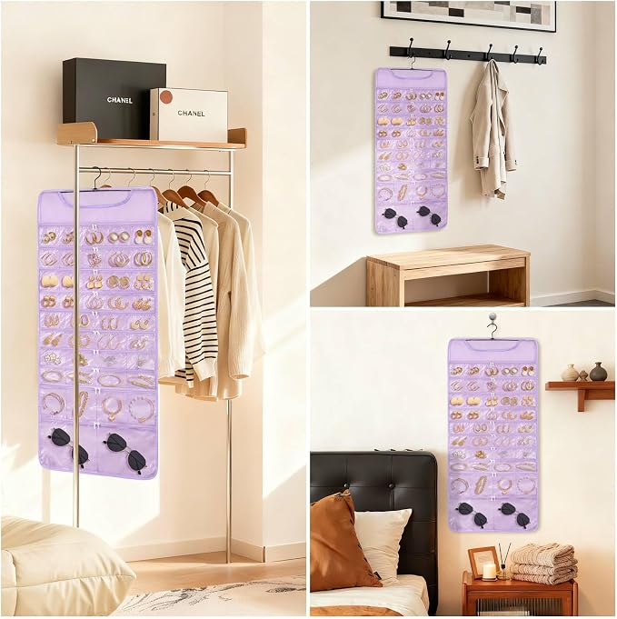 FOREGOER Hanging Jewelry Organizer - Image 6