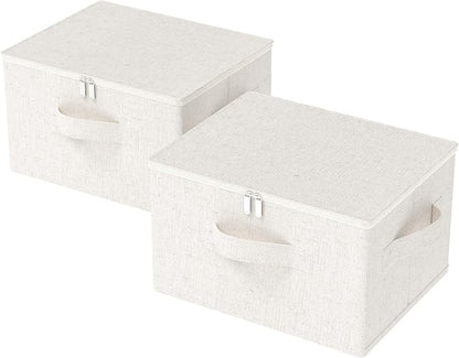 Fabric Underbed Storage Bins by Unknown