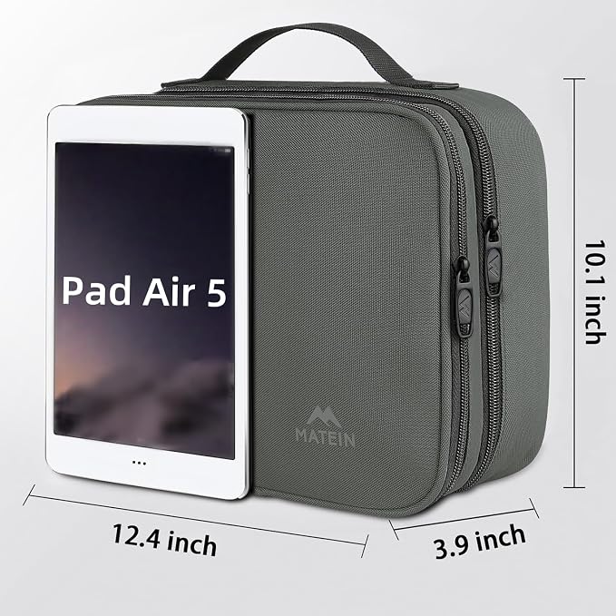 MATEIN Travel Electronics Organizer Case, Large Cable Storage Bag, Carrying Case - Image 7