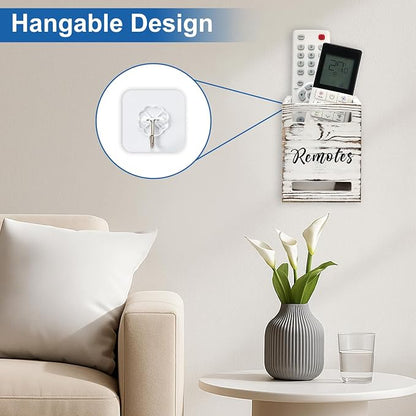 Small Remote Control Holder for Table Bedside Organizer Controller Holder - Image 3