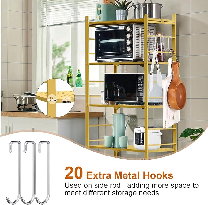 Himix 5-Tier Foldable Storage Shelves - Image 4