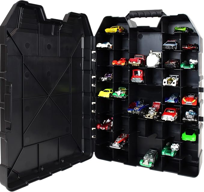 Tara Toys Hot Wheels 48-Car Storage Case – Durable Plastic Carrying Case - Image 6