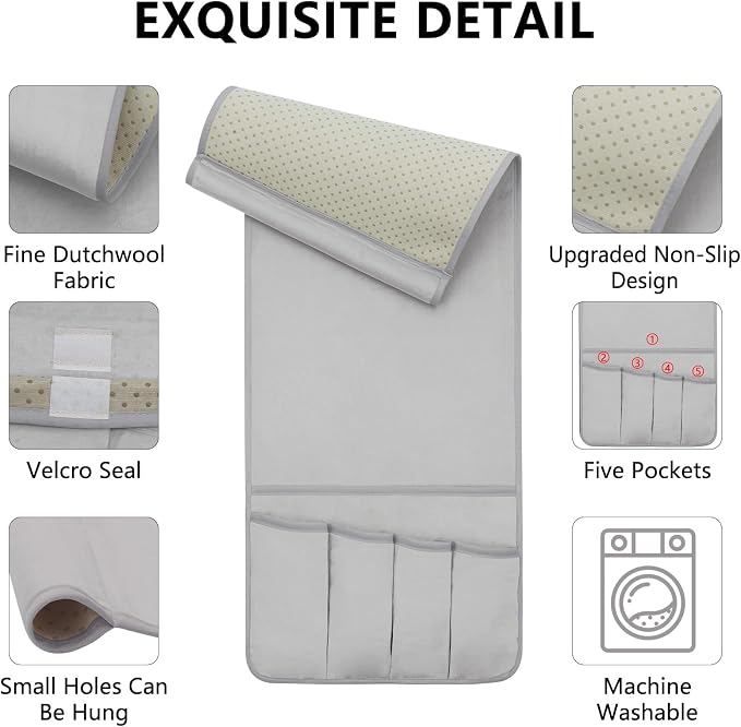 Remote Control Holder for Armchair, Couch Caddy Organizer TV Remote Holder for - Image 5