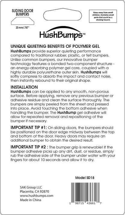 HushBumps Ultra-Quiet, Energy Absorbing Compound Bumpers - Image 8
