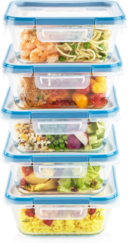 Snapware Total Solutions Glass Food Storage Containers Set, Airtight & - Image 4