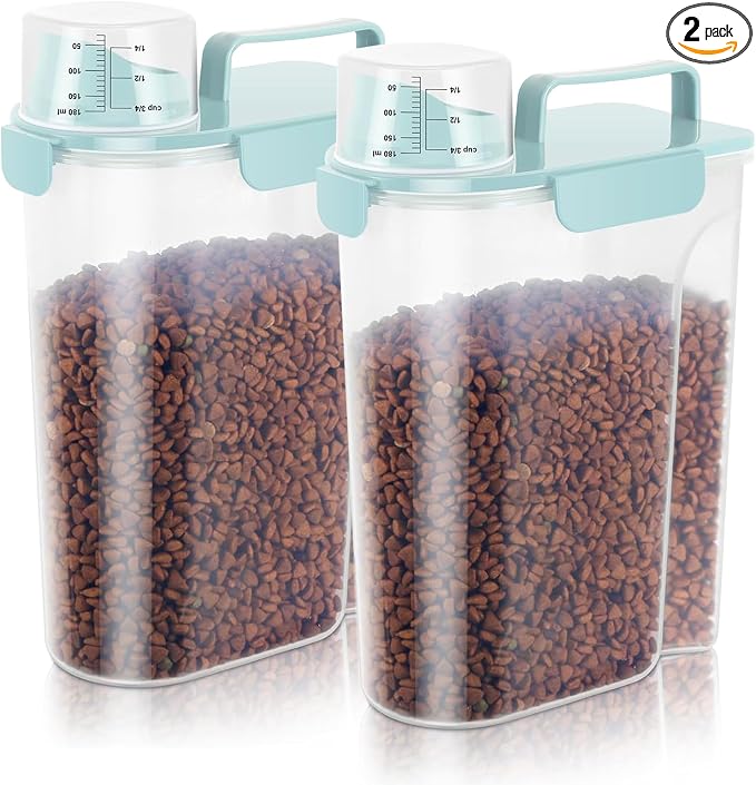 5-7LBS Dog Cat Storage Container Portable by LEAWALK
