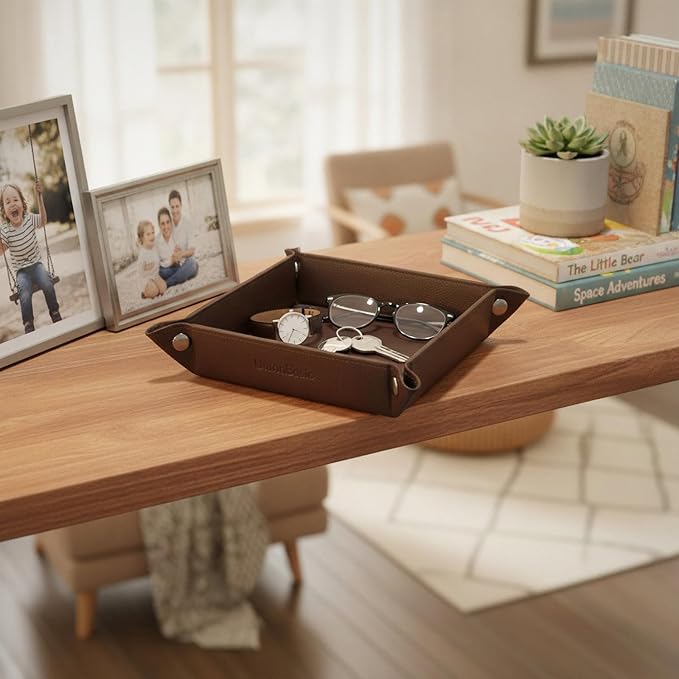 UnionBasic Small Jewelry Tray for Rings Watches Earrings, Entryway Catchall - Image 6