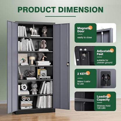 Letaya Metal Garage Storage Cabinets - Image 6