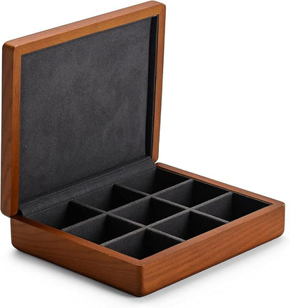 Oirlv Solid Wood Ring Jewelry Box Organizer Earrings Jewelry Drawer Organizer by Oirlv