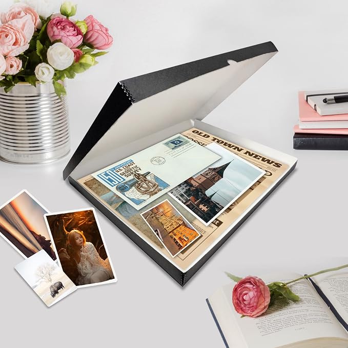 Lineco Clamshell Archival Storage Box, 18.5x24.5x1.75 In, Organize and Store - Image 7