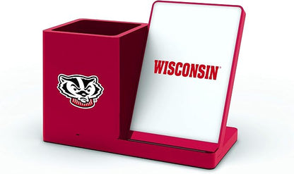 SOAR NCAA Unisex Cell Phone Wireless Charging Stand and Desktop Organizer by SOAR