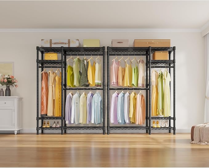 VIPEK V2 Heavy Duty Clothes Rack, Portable Metal Clothing Racks - Image 3