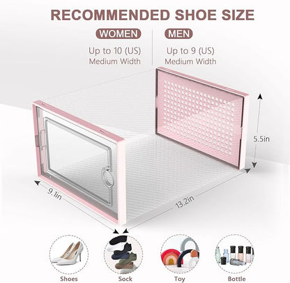 Kuject Shoe Organizers Storage Boxes - Image 3