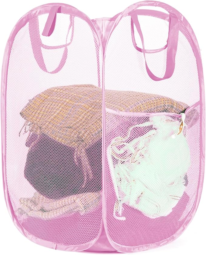 Strong Mesh Pop-up Laundry Hamper, Quality Pop Up Hampers by HOUSEAGAIN