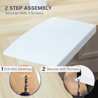 VIVO 17 inch Corner Desk Connector Sleeve - Image 5