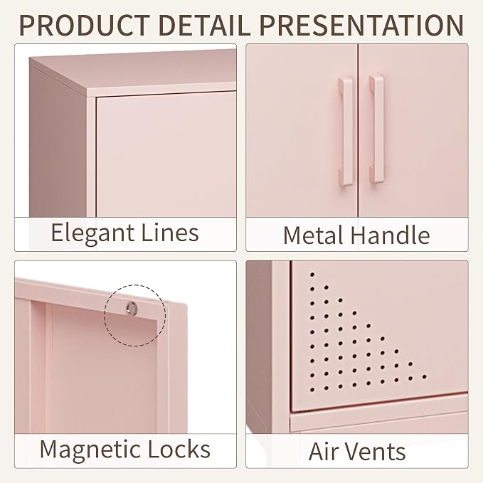 Metal Storage Cabinet, Storage Locker Cabinet - Image 3