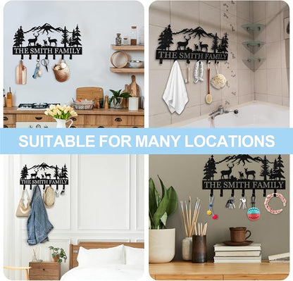 Personalized Key Holder for Wall - Image 4