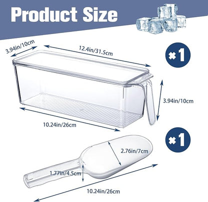 Havawish 1 Set Ice Storage Bin for Freezer - Image 2