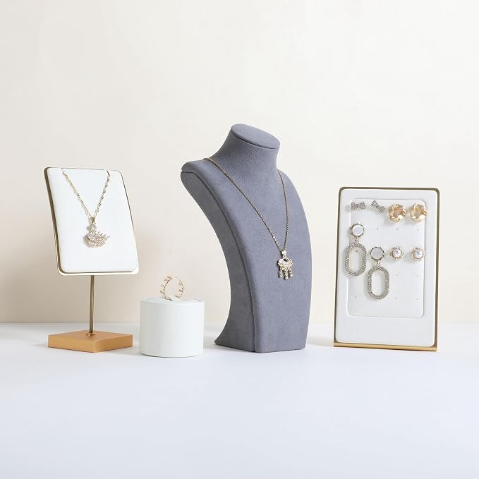 GemeShou Grey necklace storage organizer - Image 8