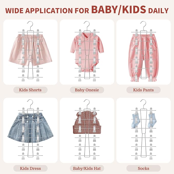 DOIOWN 6-Tier Baby Hangers - Image 6