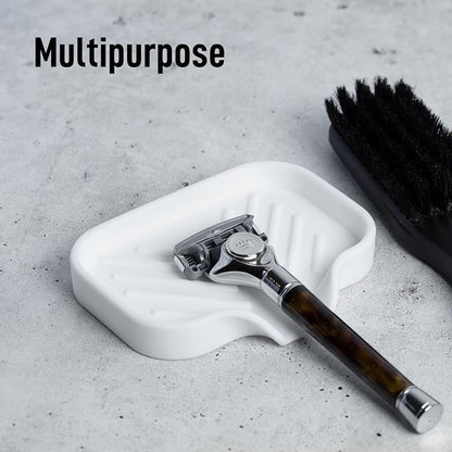 Zulay Kitchen Small Silicone Sponge Holder – Space-Saving Sink Organizer Tray - Image 5