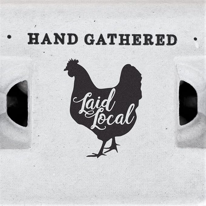 90 Egg Cartons- Adorable Printed Vintage Design - Image 4