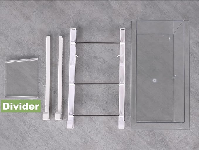 Yatmung 2 Pack Extra-Large Deli Drawer Organizer - Image 7