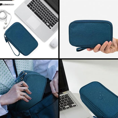 CAAORDKSO Electronics Organizer Travel Case, Water Resistant Cable Organizer - Image 6